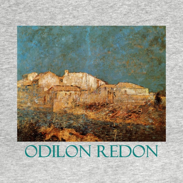 Venetian Landscape by Odilon Redon by Naves